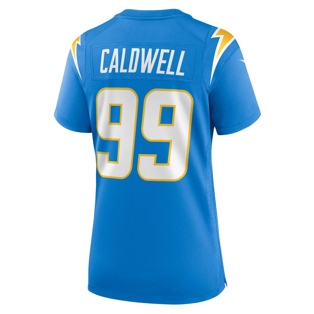 Jamaree Caldwell Los Angeles Chargers Women's Team Jersey - Powder Blue