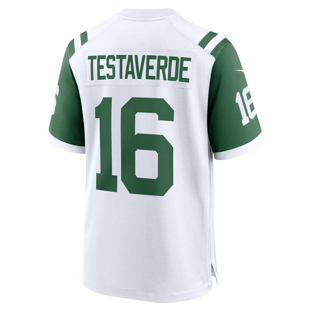 Vinny Testaverde New York Jets Retired Player Alternate Jersey - White