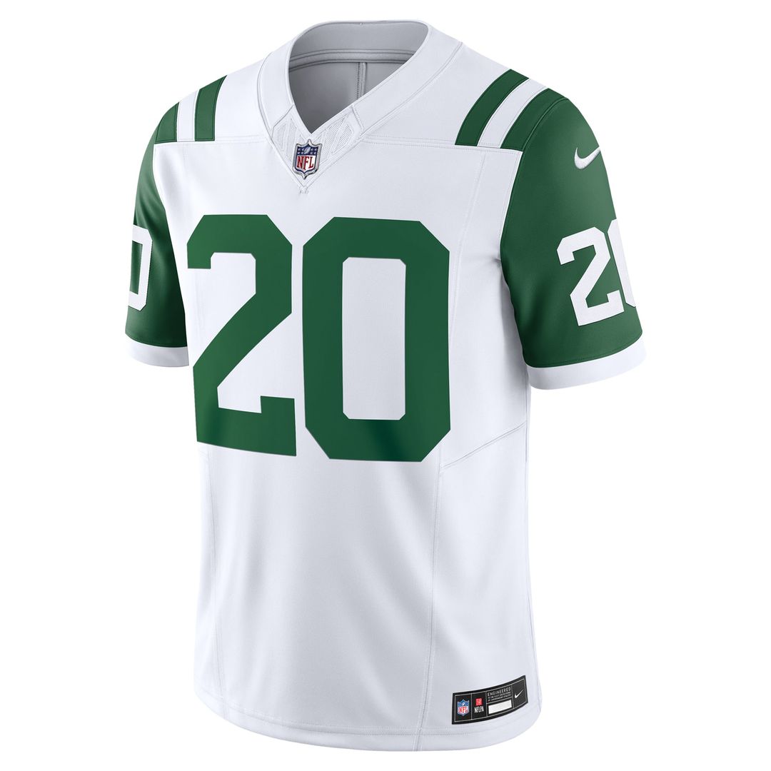 Breece Hall New York Jets Classic Alternate Jersey - White