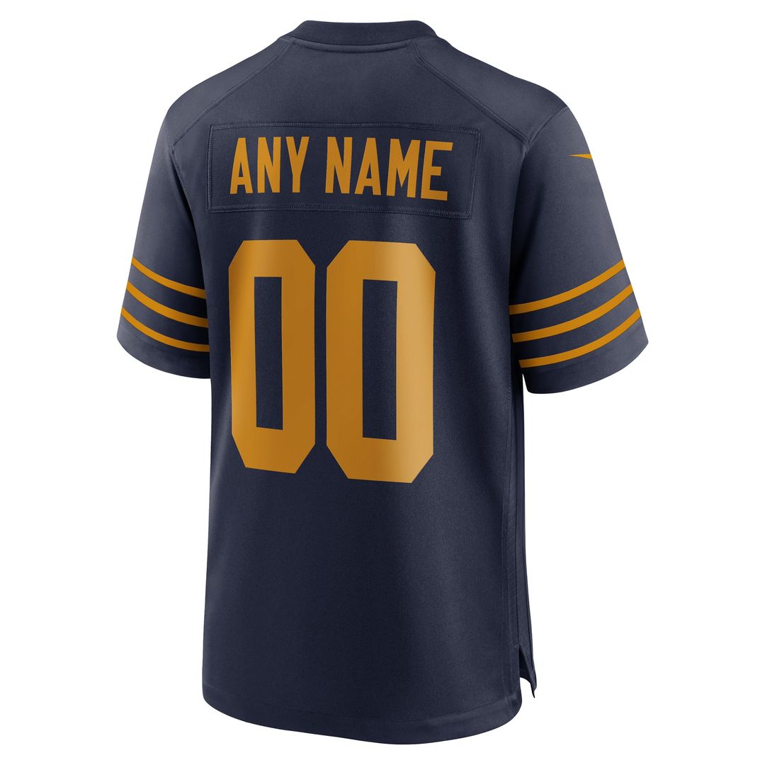 Green Bay Packers Youth The 1923 Classic Game Custom Jersey - Navy