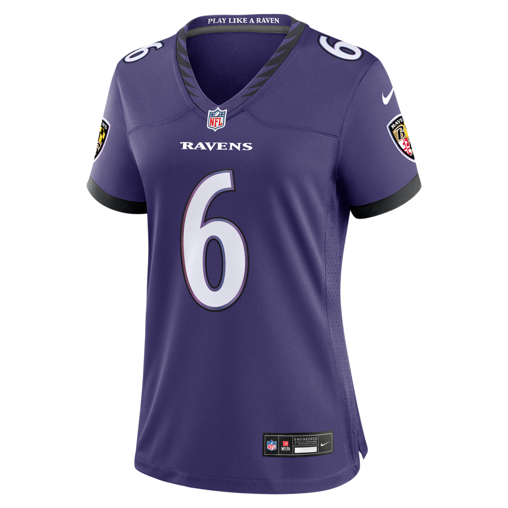 Ja'Kobi Lane Baltimore Ravens Women's Team Jersey - Purple