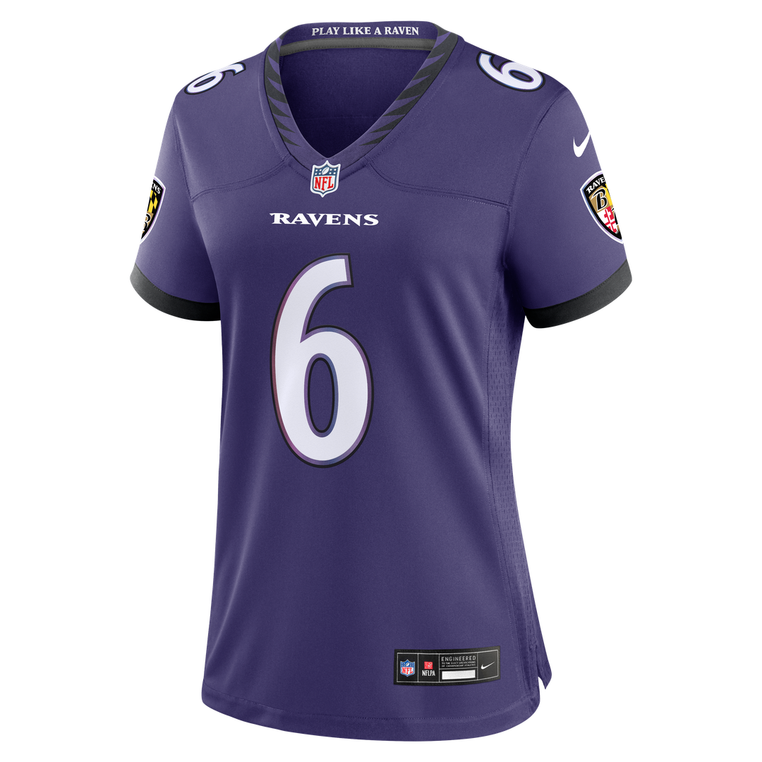 Ja'Kobi Lane Baltimore Ravens Women's Team Jersey - Purple