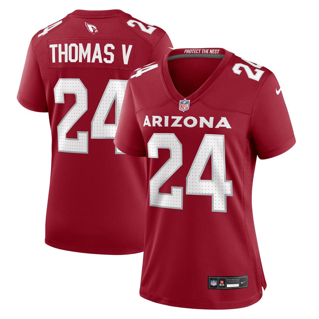Starling Thomas V Arizona Cardinals Women's Team Jersey - Cardinal