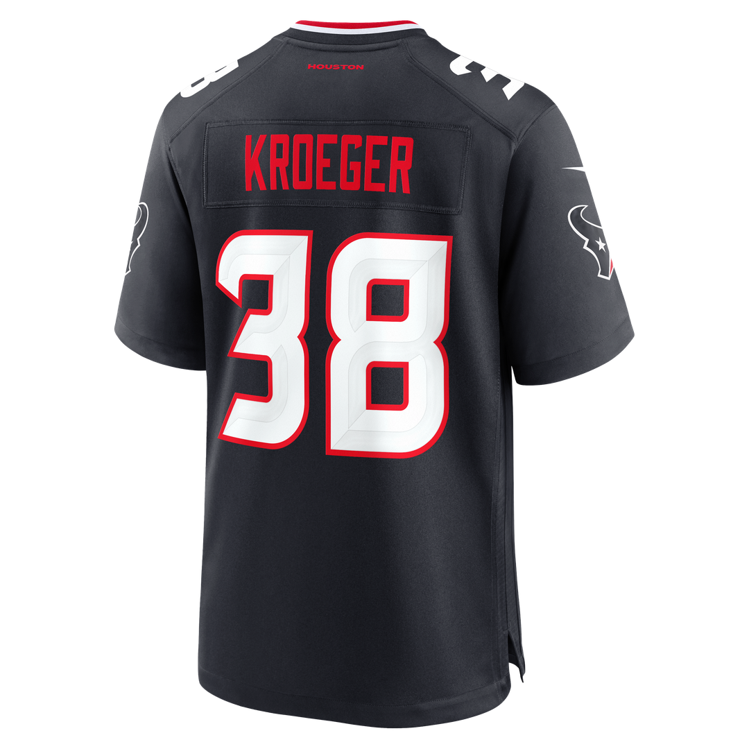 Kai Kroeger Houston Texans Team Jersey - Navy