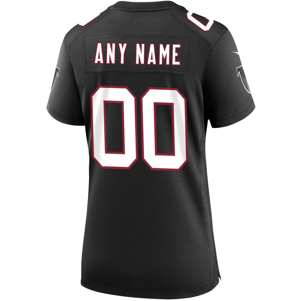 Atlanta Falcons Women's Custom Jersey - Red