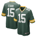 Bart Starr Green Bay Packers Retired Player Jersey - Green