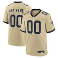 New Orleans Saints Youth Gameday Golds Alternate Custom Jersey - Gold