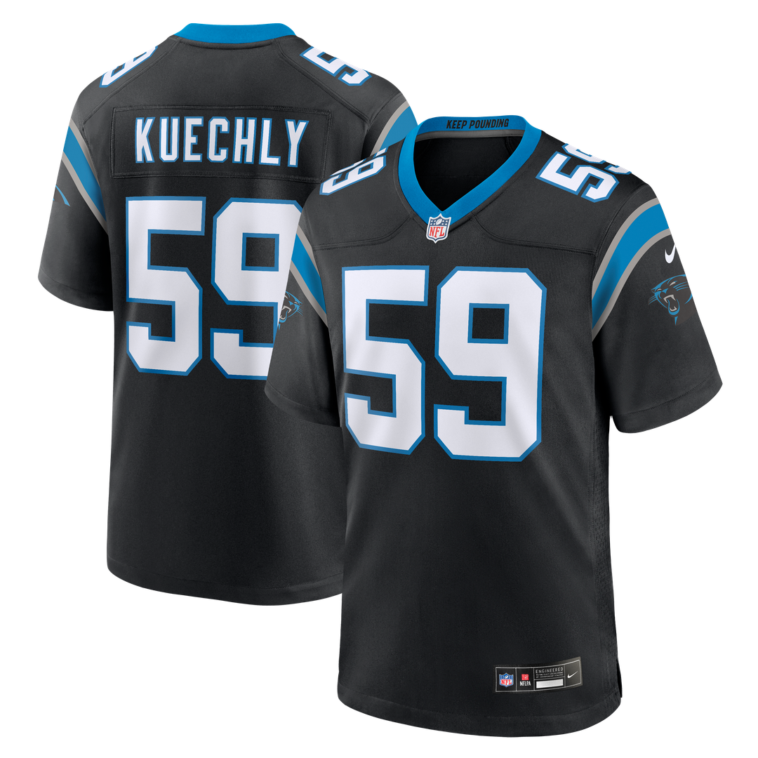 Luke Kuechly Carolina Panthers Team Jersey - Black