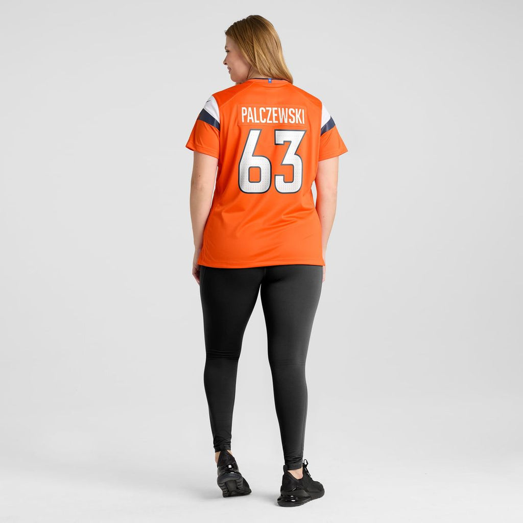 Alex Palczewski Denver Broncos Women's Team Jersey - Orange