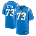 Mekhi Becton Los Angeles Chargers Team Jersey - Powder Blue