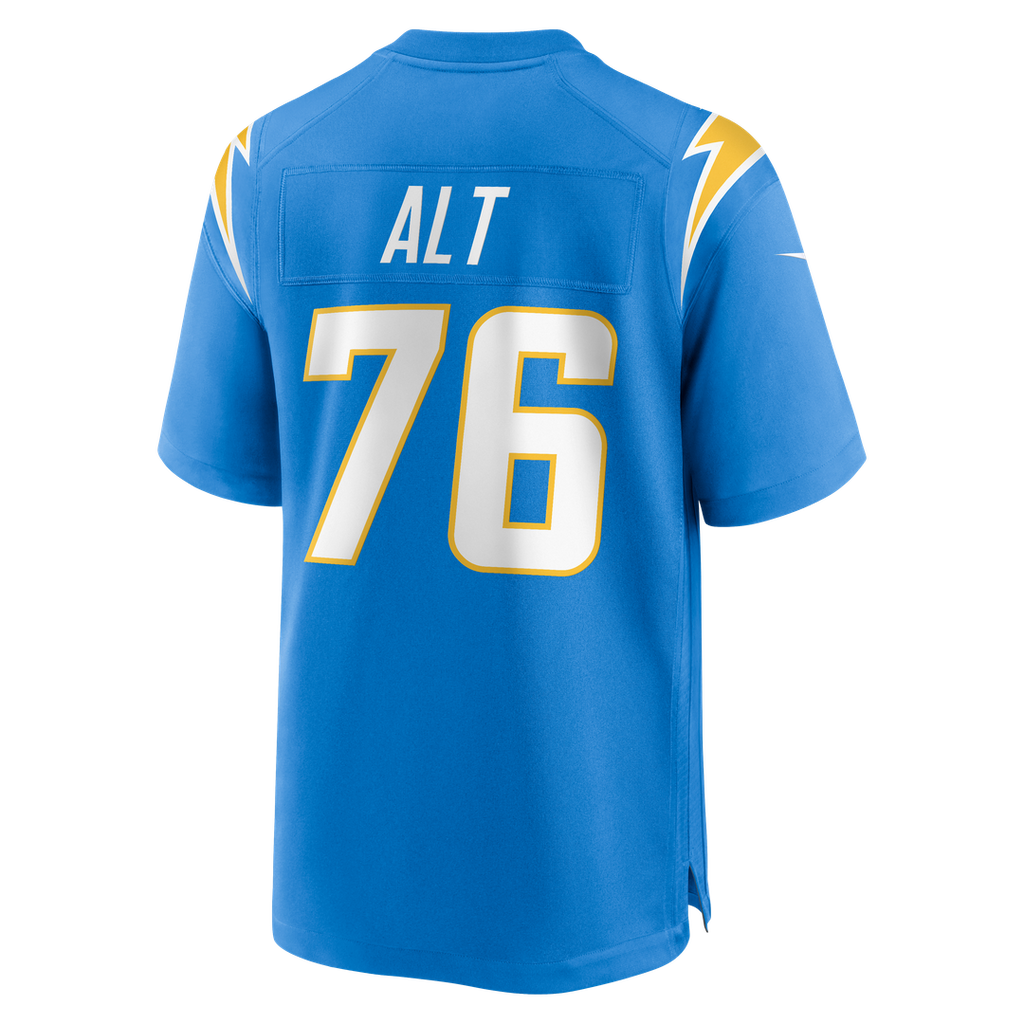 Joe Alt Los Angeles Chargers Player Jersey - Powder Blue