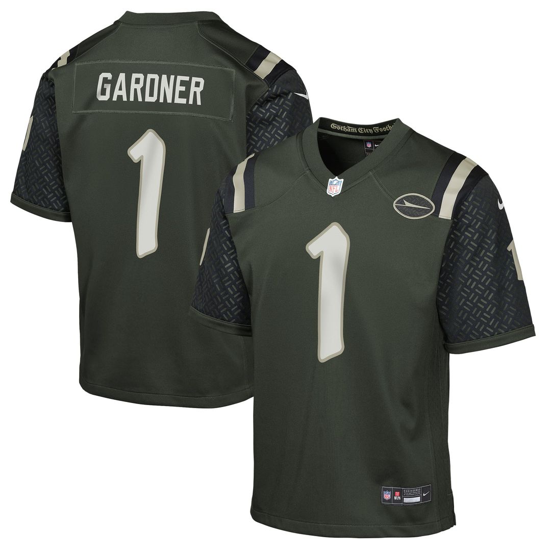 Ahmad Sauce Gardner New York Jets Youth Rivalries Collection Jersey - Green