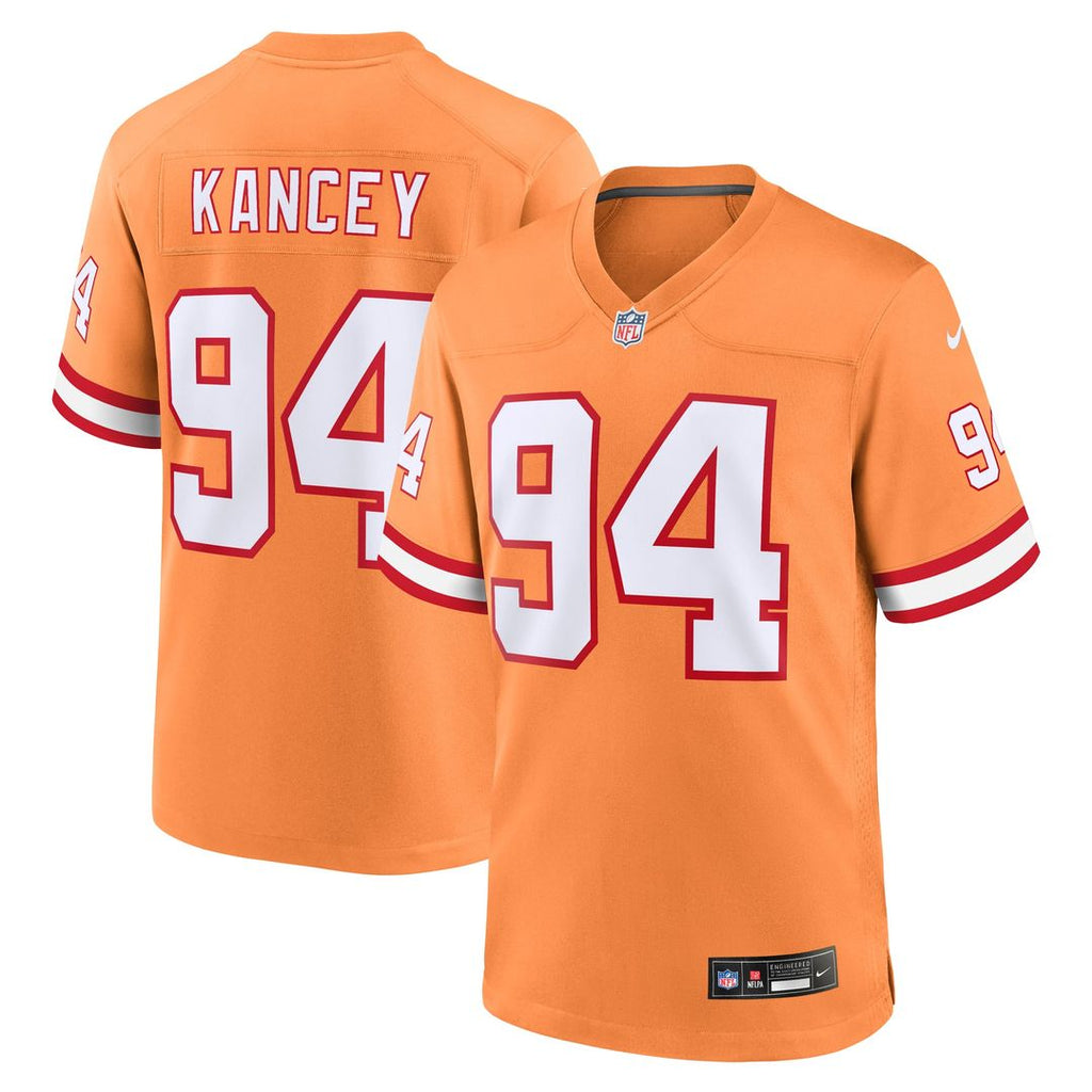 Calijah Kancey Tampa Bay Buccaneers Jersey - White