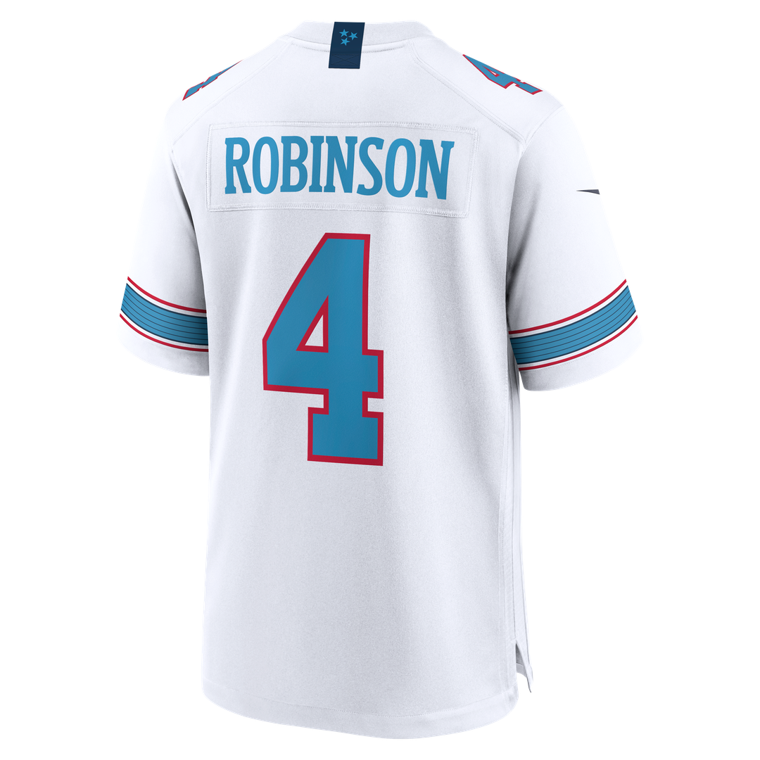 Wan'Dale Robinson Tennessee Titans Jersey - White