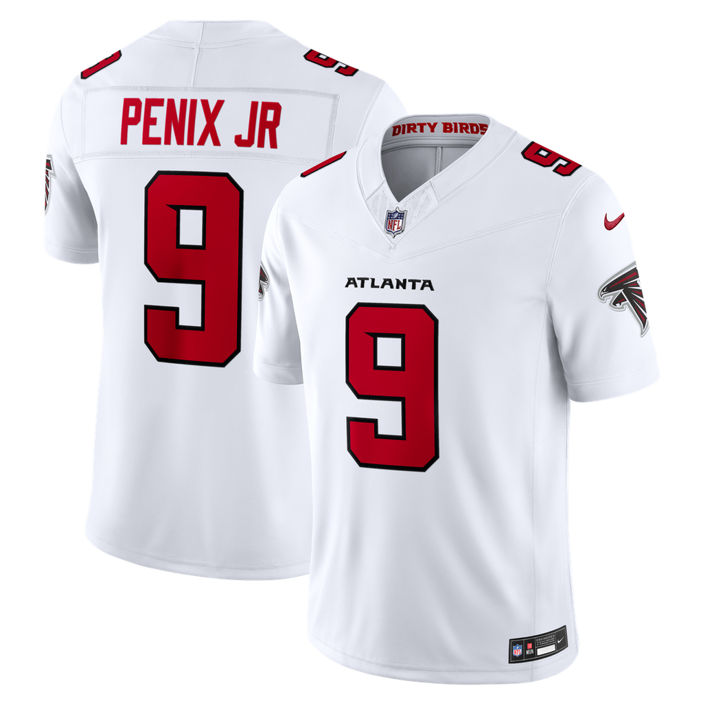 Michael Penix Jr. Atlanta Falcons Stitched Jersey - White