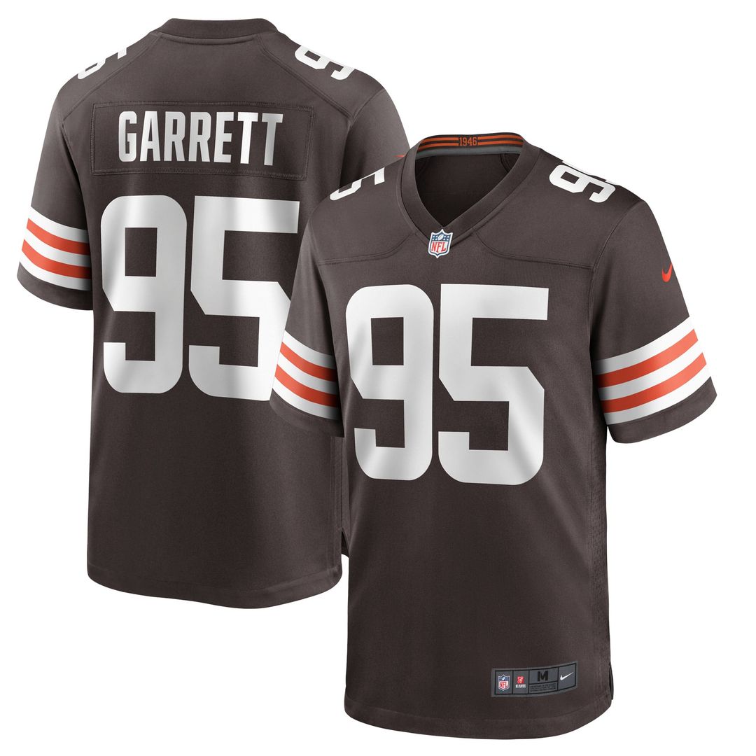 Myles Garrett Cleveland Browns Player Jersey - Brown
