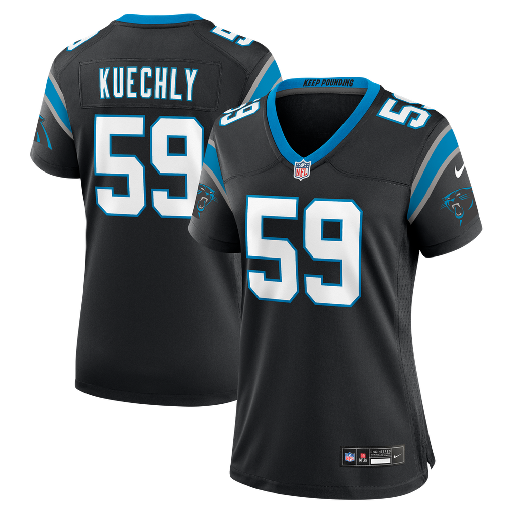 Luke Kuechly Carolina Panthers Women's Team Jersey - Black