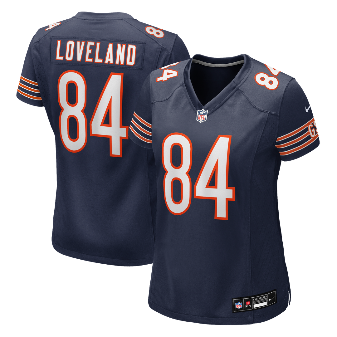 Colston Loveland Chicago Bears Women's Team Jersey - Navy