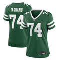 Olu Fashanu New York Jets Women's Jersey - Legacy Green