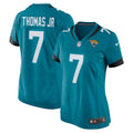 Brian Thomas Jr. Jacksonville Jaguars Women's Jersey - Teal