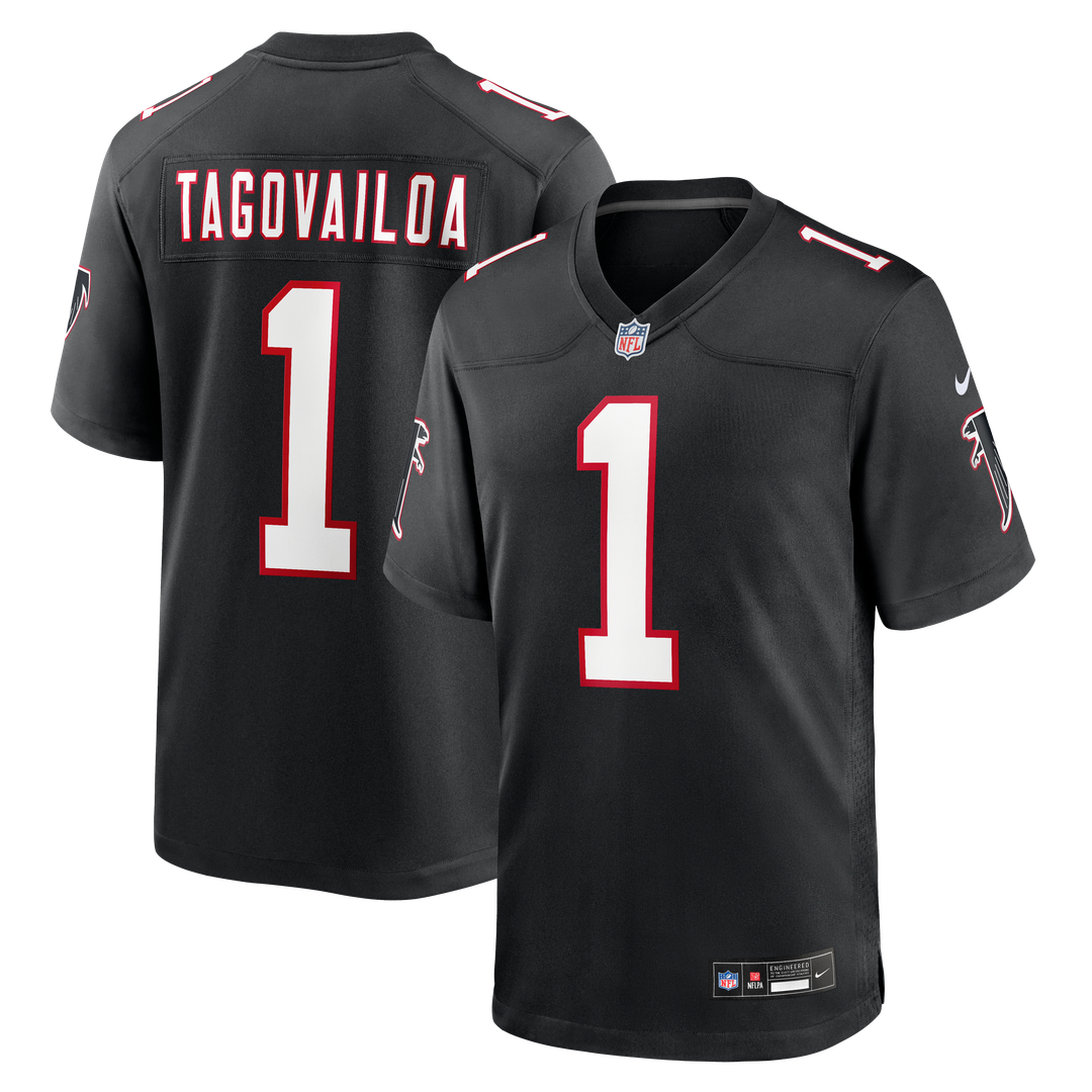 Tua Tagovailoa Atlanta Falcons Alternate Jersey - Black