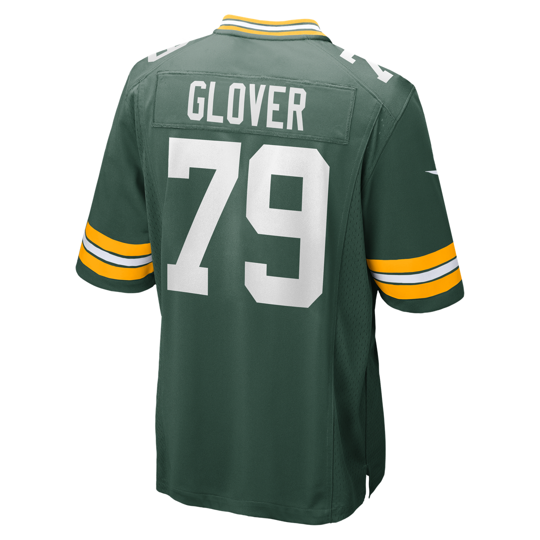Travis Glover Green Bay Packers Jersey - Green