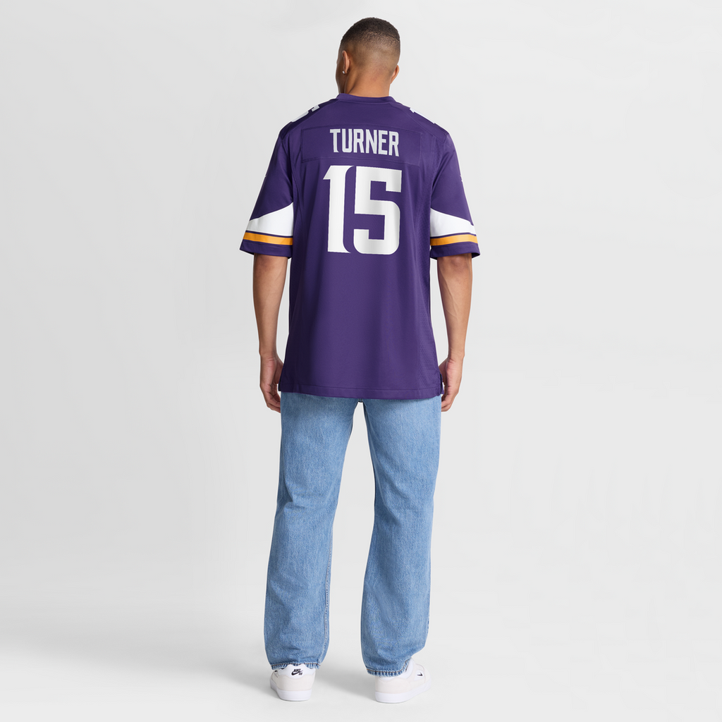 Dallas Turner Minnesota Vikings Alternate Jersey - White