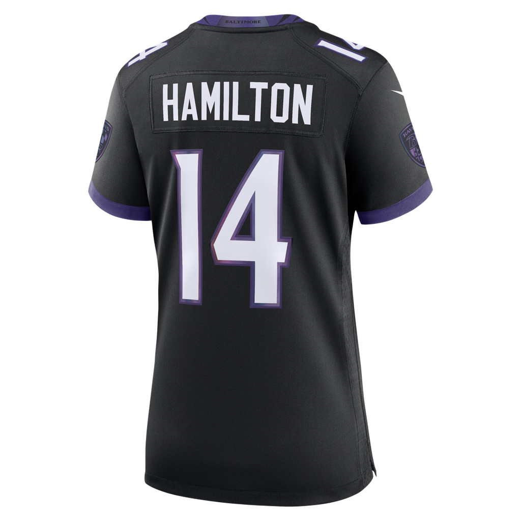 Kyle Hamilton Baltimore Ravens Women's Team Jersey - Purple