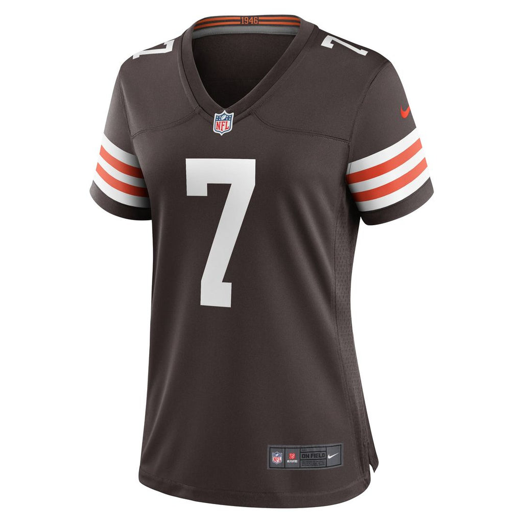 Dustin Hopkins Cleveland Browns Women's Team Jersey - Brown