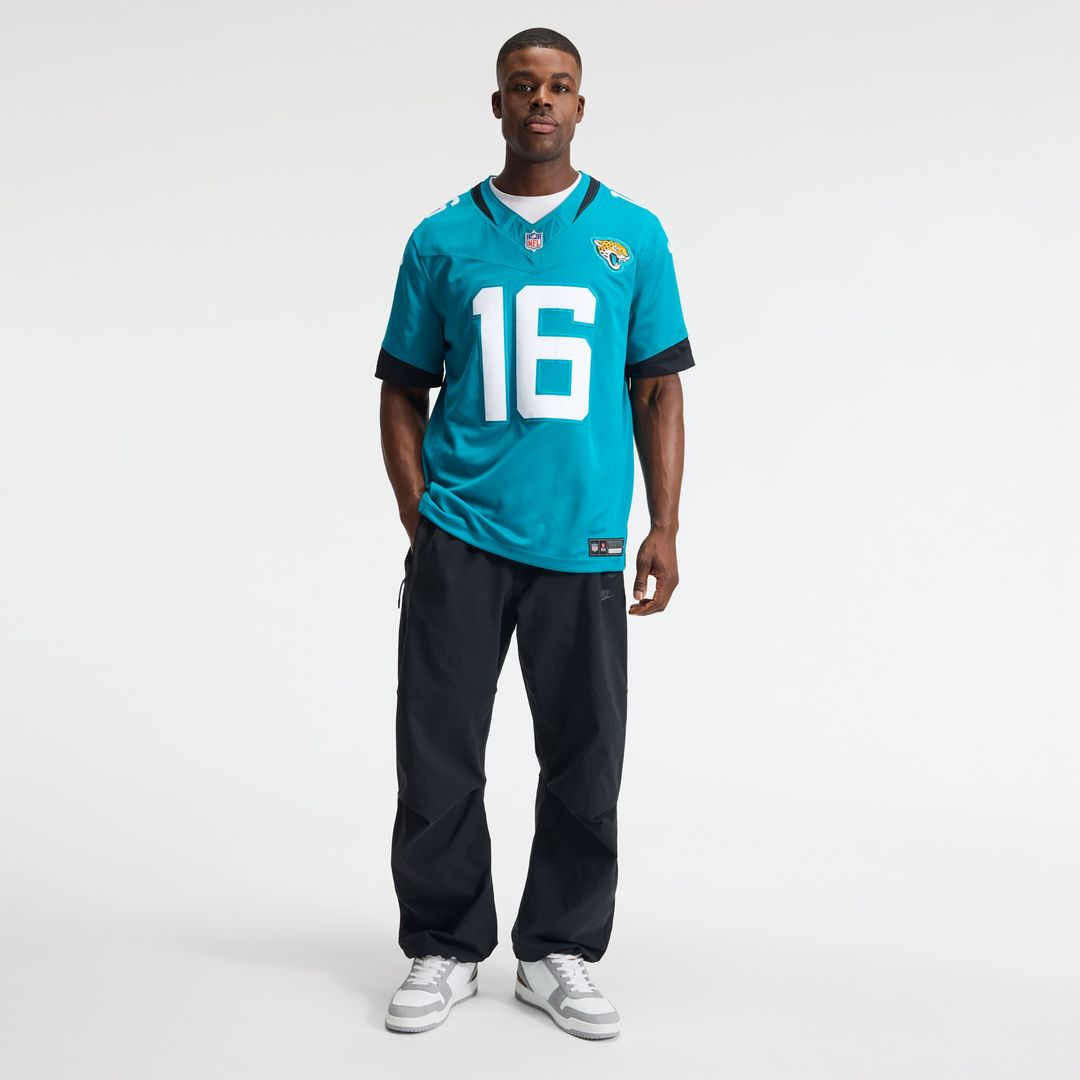Trevor Lawrence Jacksonville Jaguars Team Stitched Jersey - Teal