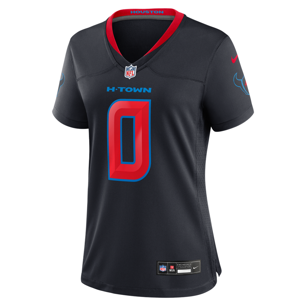 Azeez Al-Shaair Houston Texans Women's Alternate Jersey - Navy