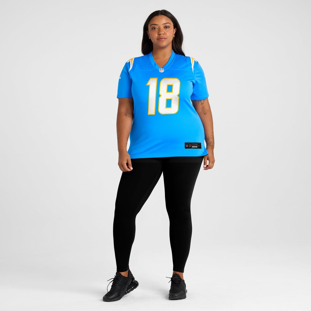 Charlie Joiner Los Angeles Chargers Women's Game Retired Player Jersey - Powder Blue