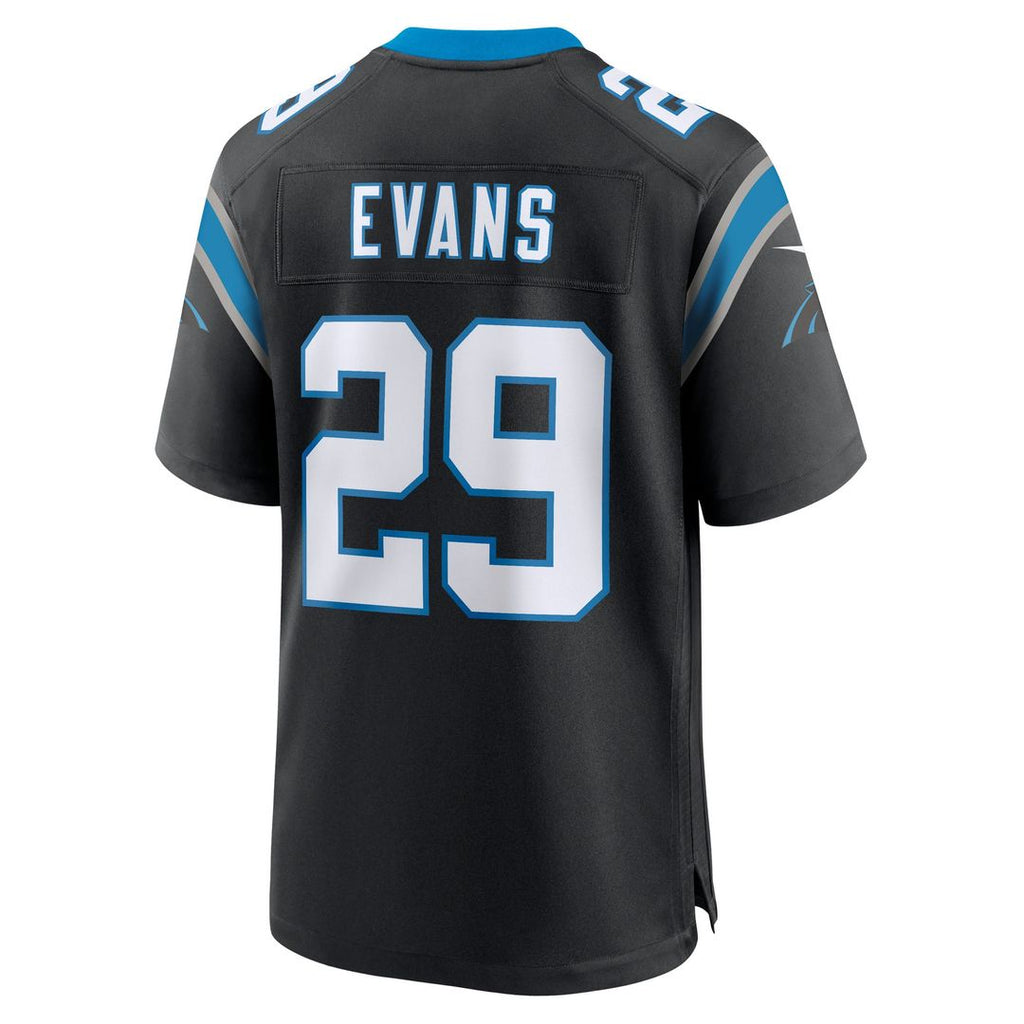 Akayleb Evans Carolina Panthers Team Jersey - Black