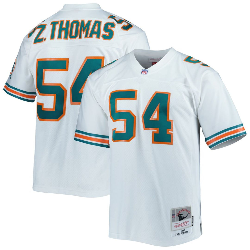 Zach Thomas Miami Dolphins Legacy Jersey - Aqua