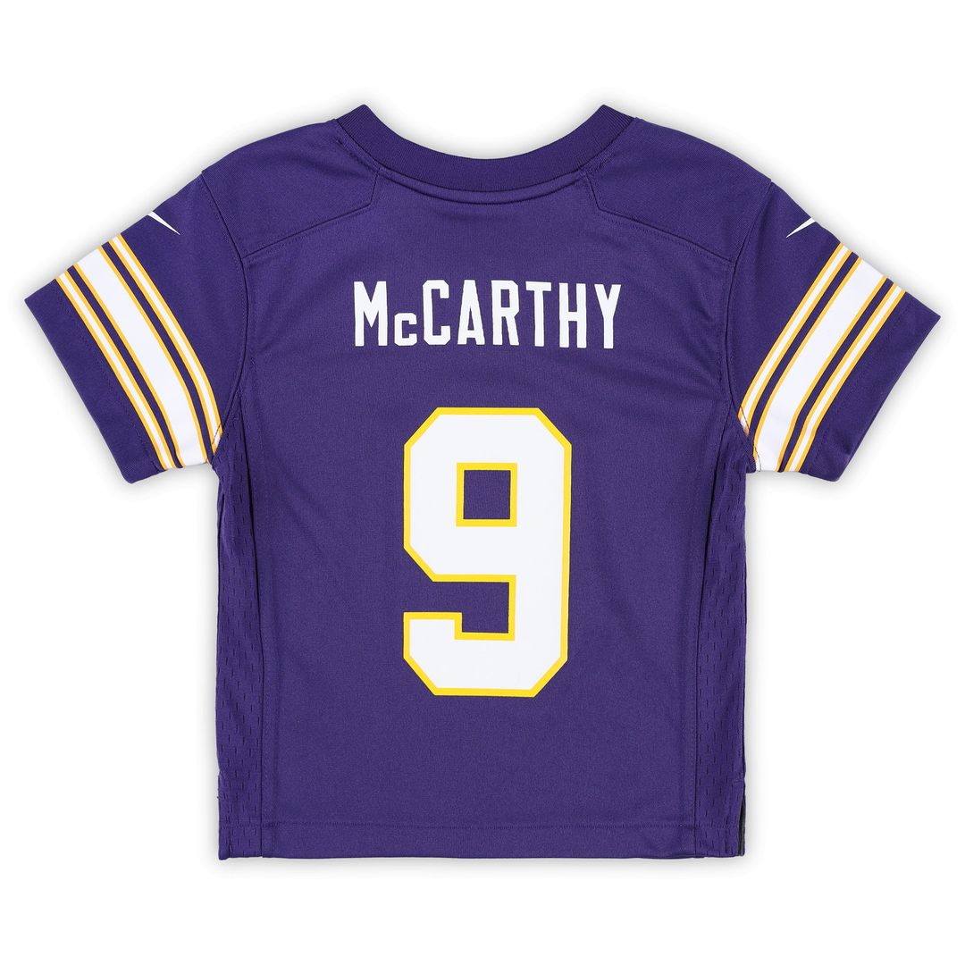 J.J. McCarthy Minnesota Vikings Preschool Classic Player Jersey - Purple