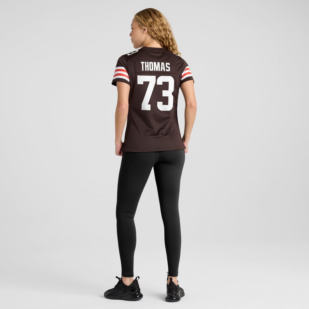Joe Thomas Cleveland Browns Women's Retired Jersey - Brown