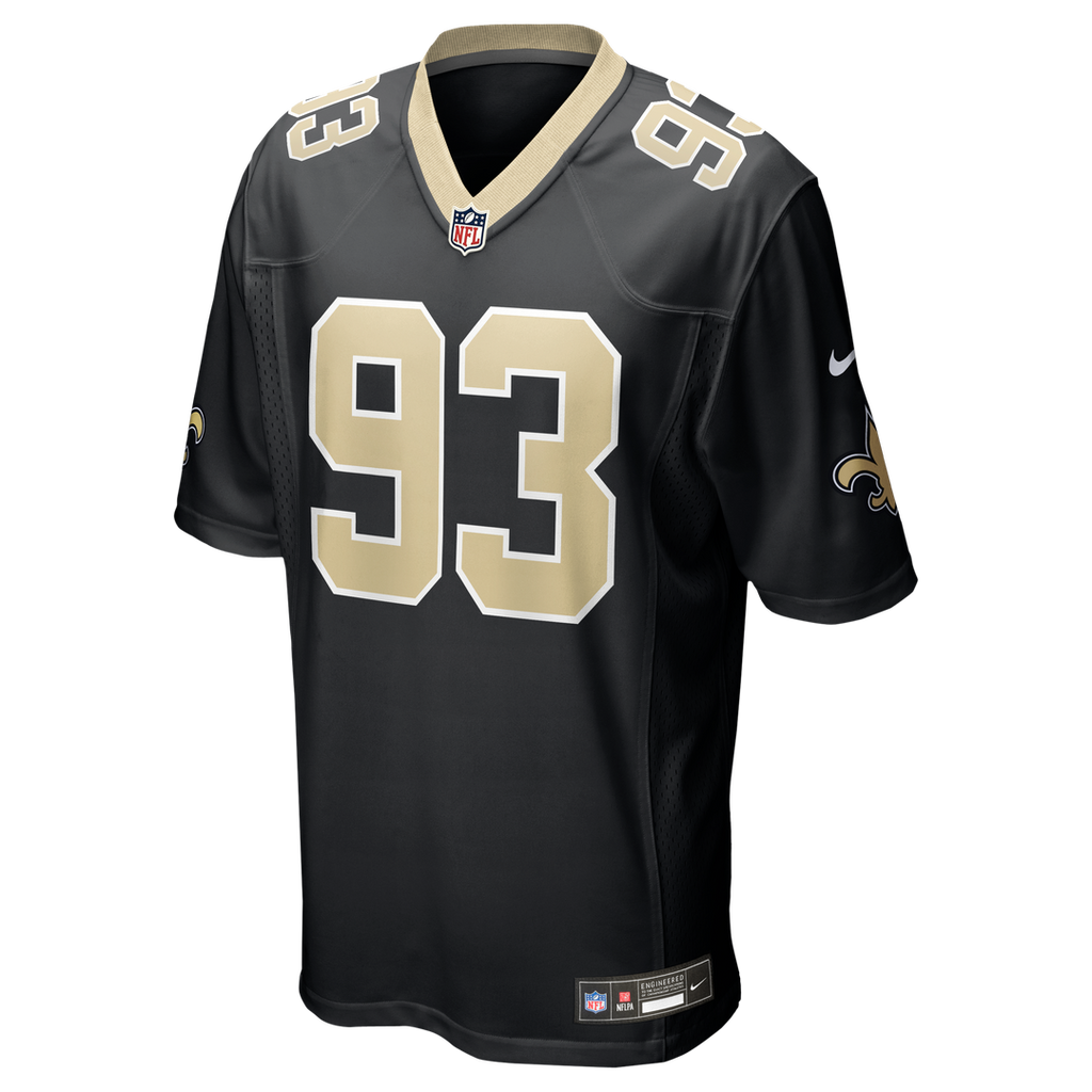 Nathan Shepherd New Orleans Saints Jersey - Black