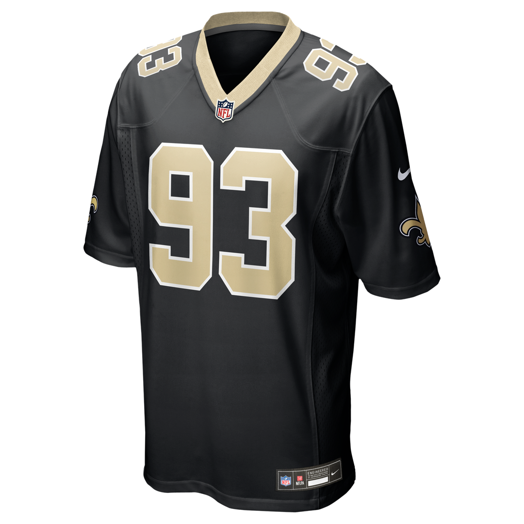 Nathan Shepherd New Orleans Saints Jersey - Black