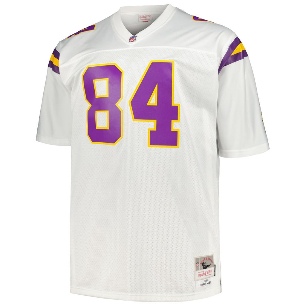 Randy Moss Minnesota Vikings Big & Tall 1998 Retired Player Jersey - Purple