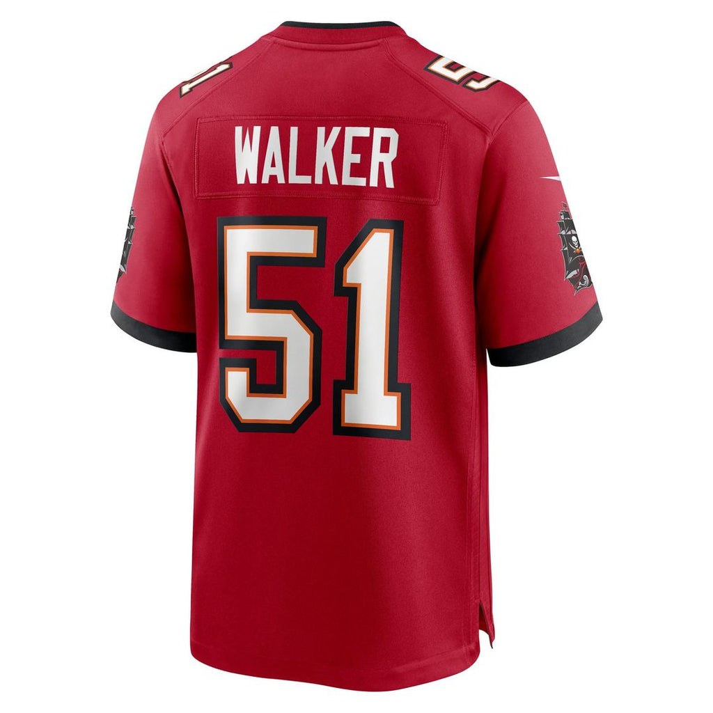 David Walker Tampa Bay Buccaneers Team Jersey - Red
