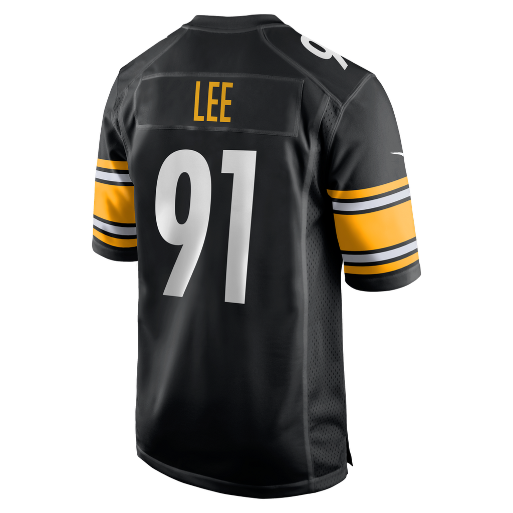 Logan Lee Pittsburgh Steelers Jersey - Black