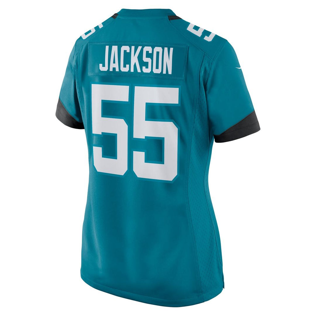 Dequan Jackson Jacksonville Jaguars Women's Jersey - Teal