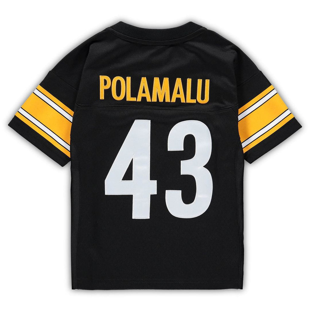 Troy Polamalu Pittsburgh Steelers Toddler 2005 Retired Legacy Jersey - Black