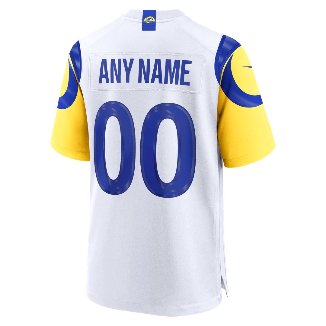 Los Angeles Rams Youth Custom Jersey - White