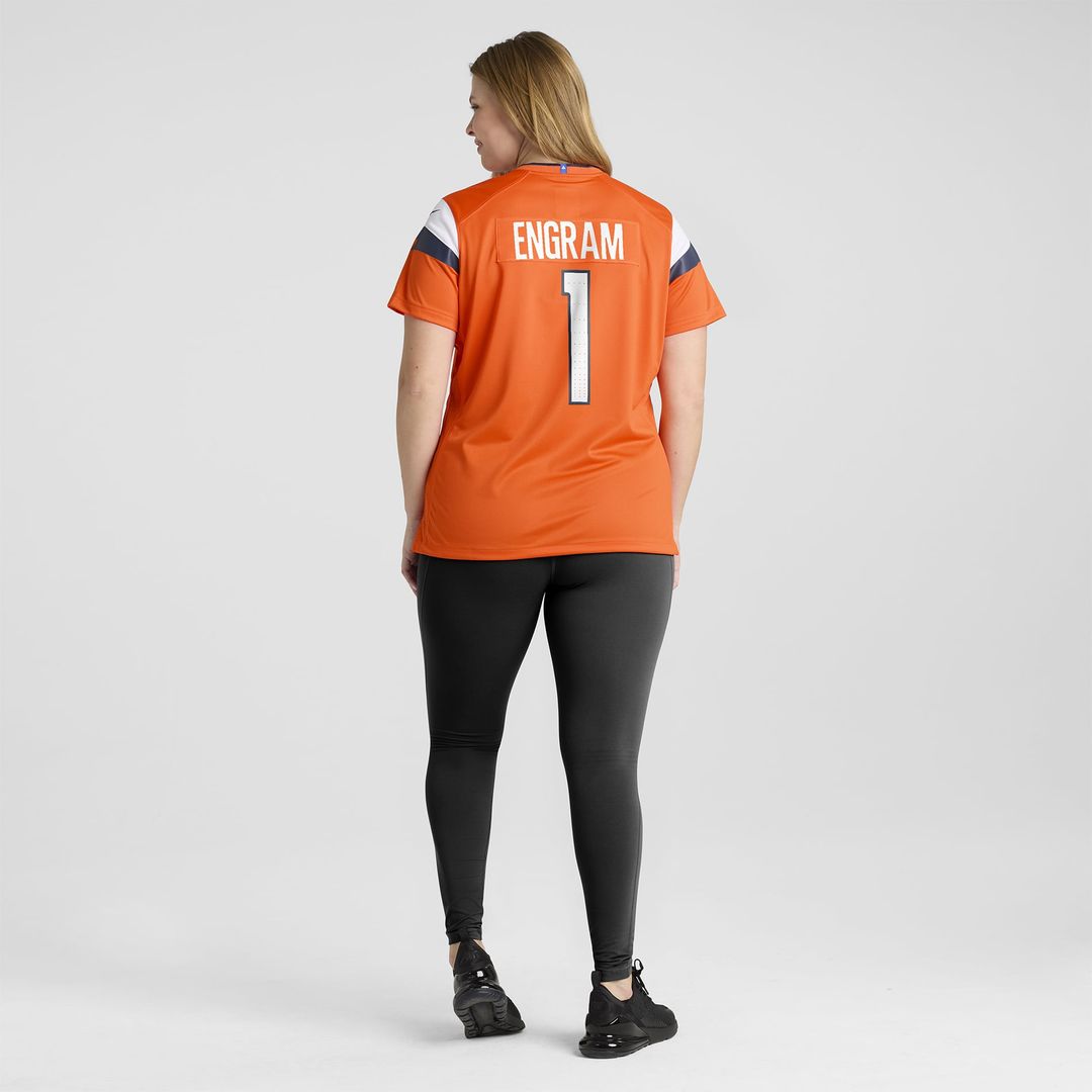 Evan Engram Denver Broncos Women's Team Jersey - Orange