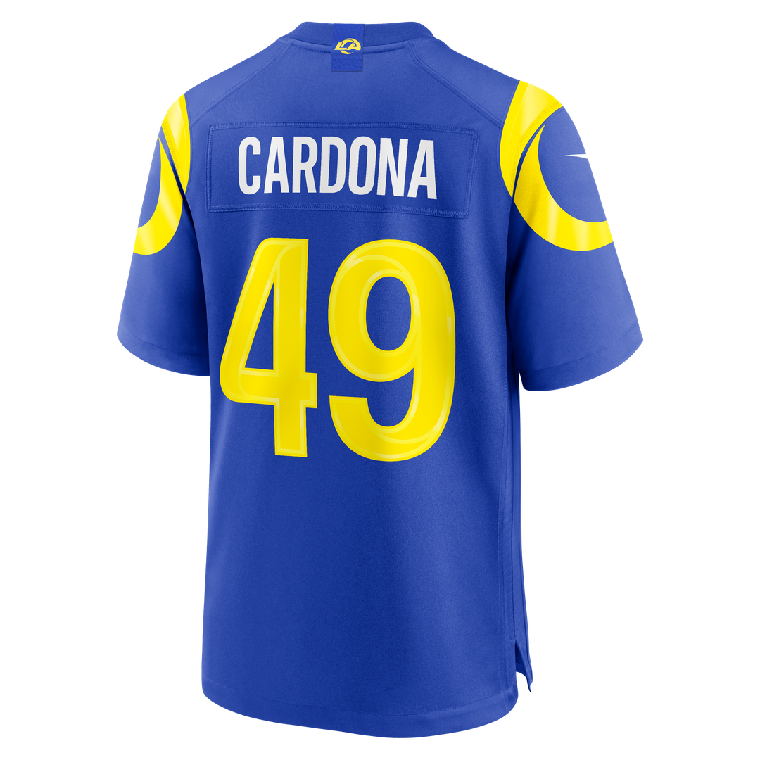 Joe Cardona Los Angeles Rams Team Jersey - Royal