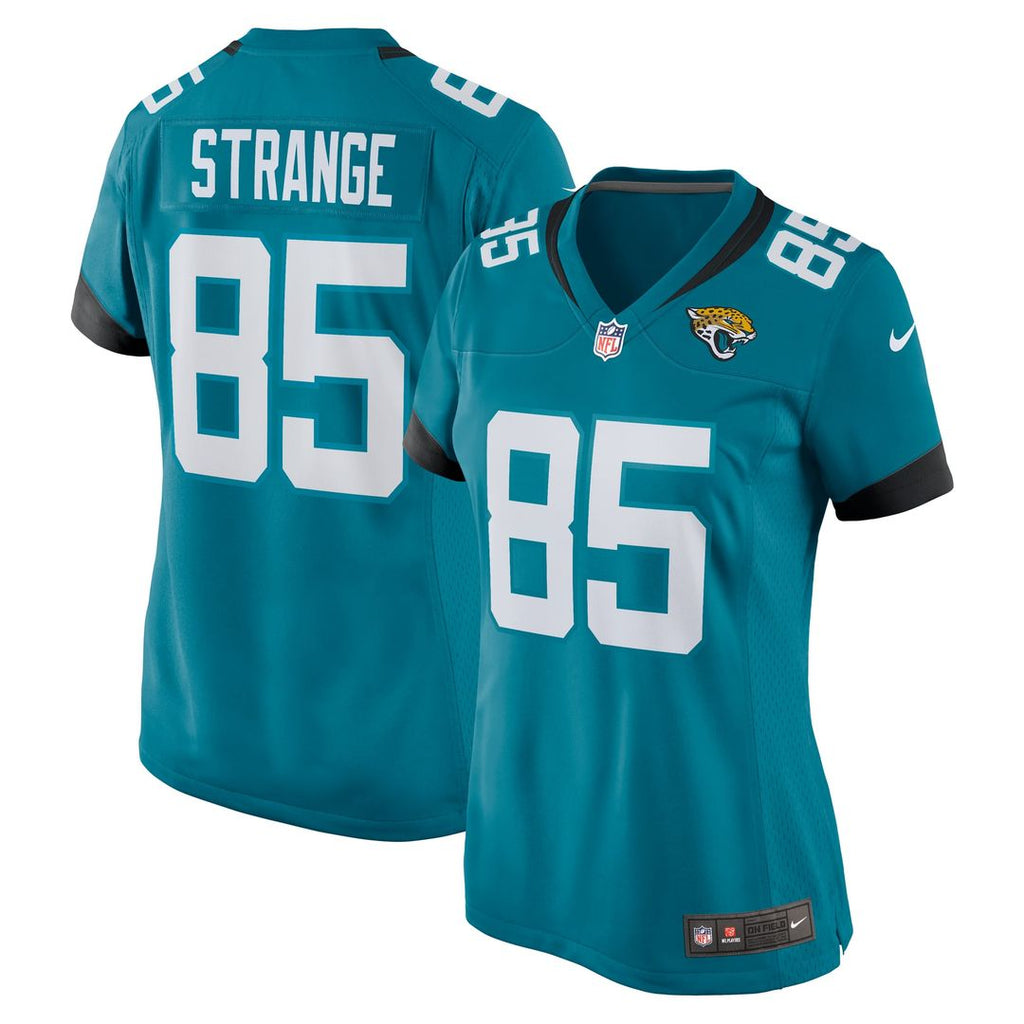 Brenton Strange Jacksonville Jaguars Women's Team Jersey - Teal