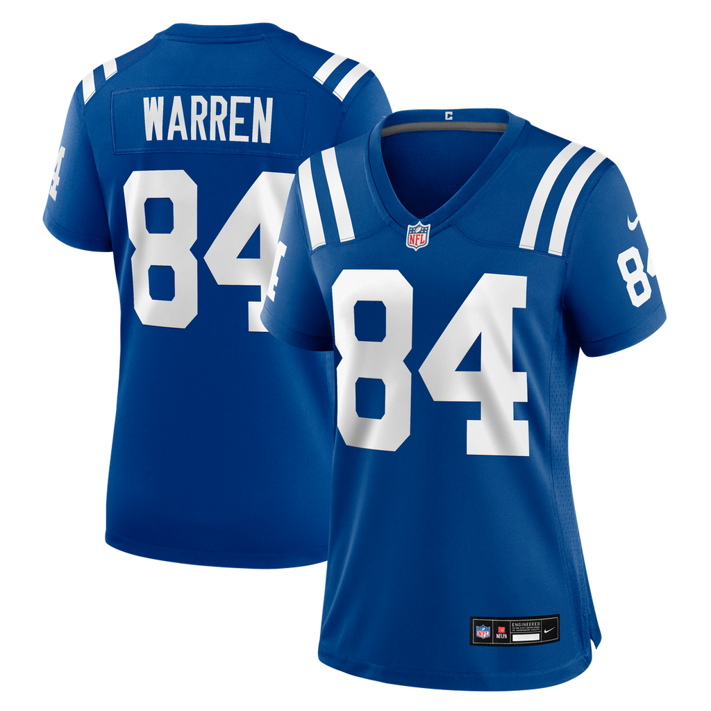 Tyler Warren Indianapolis Colts Women's Jersey - Royal