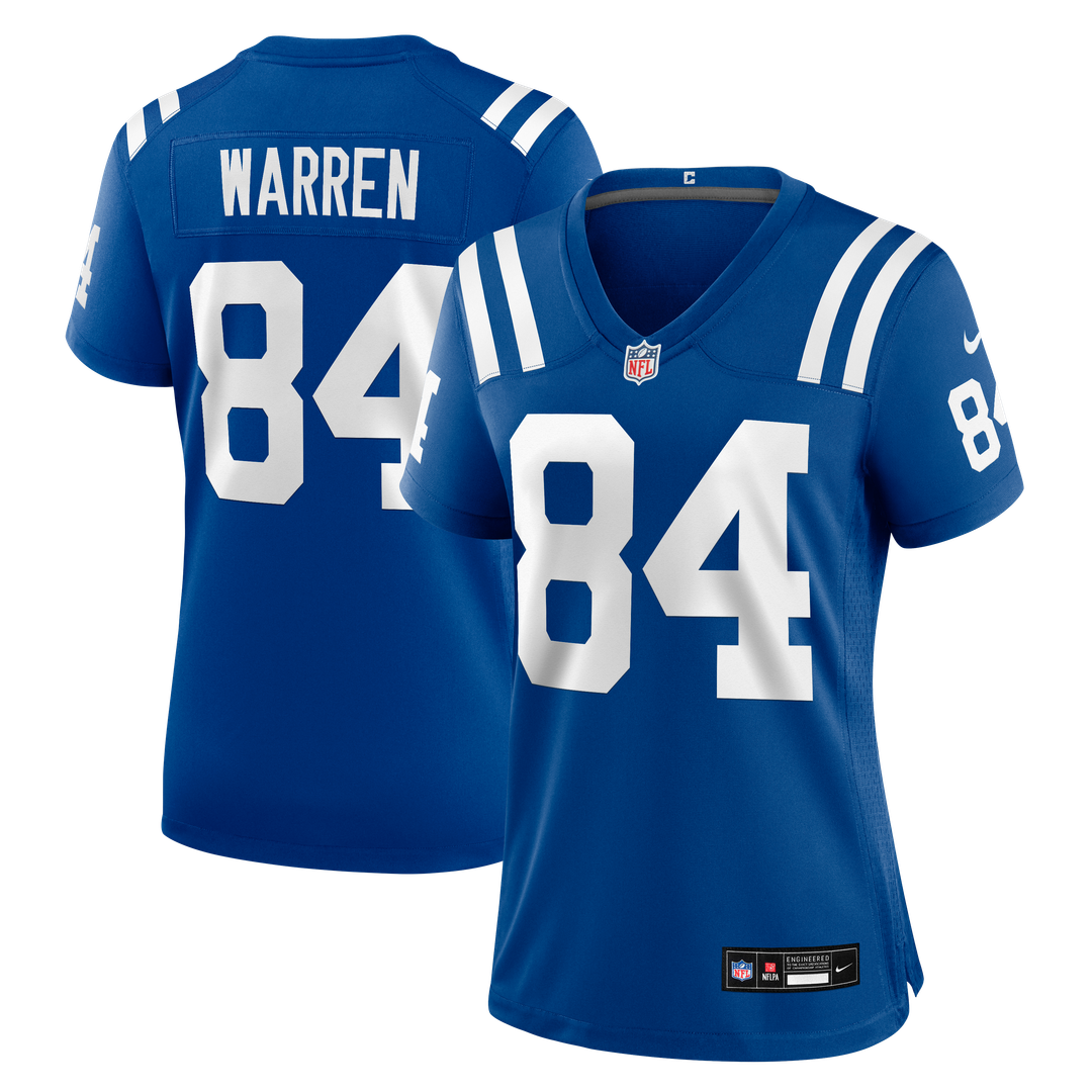 Tyler Warren Indianapolis Colts Women's Jersey - Royal