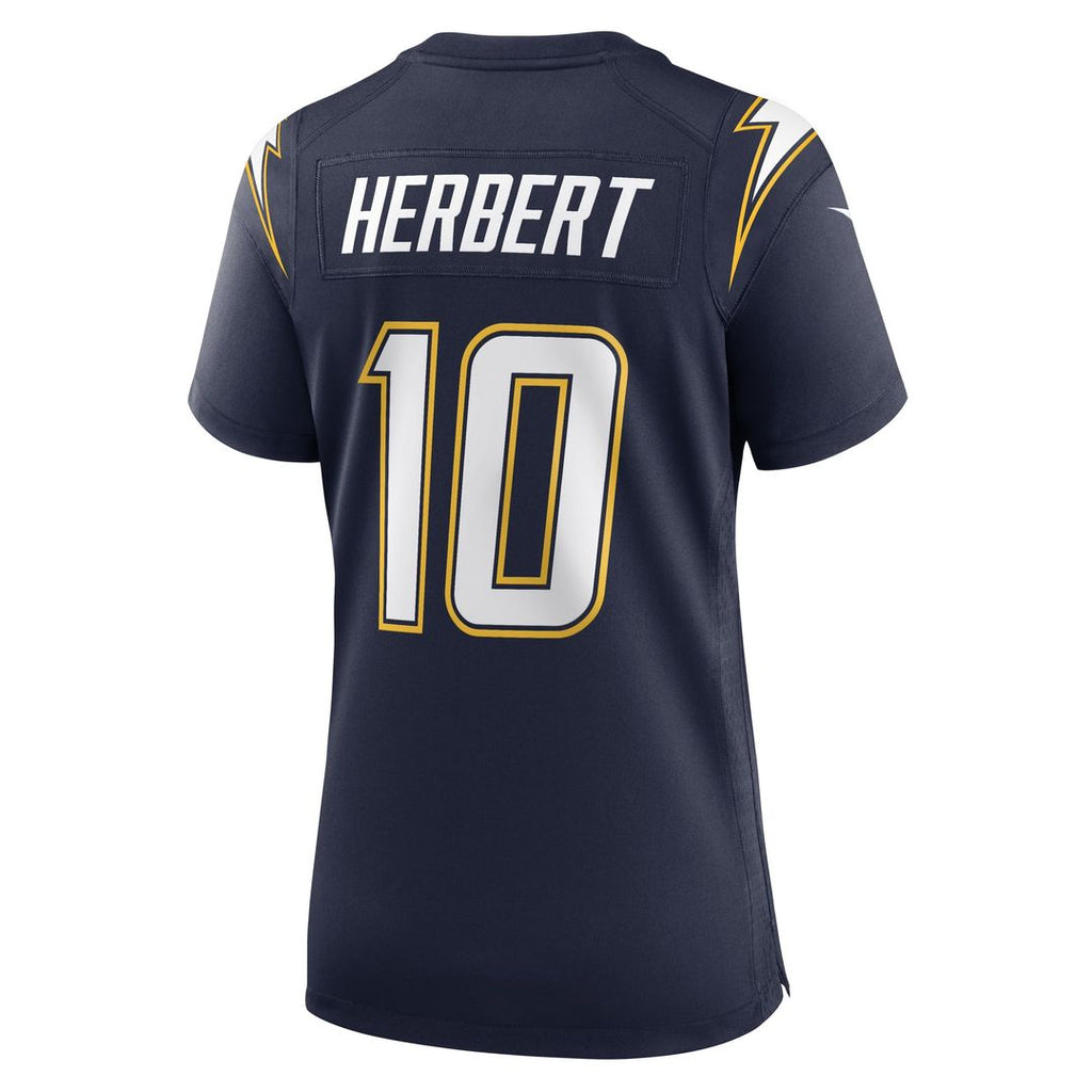 Justin Herbert Los Angeles Chargers Women's Alternate Super Chargers Jersey - Navy